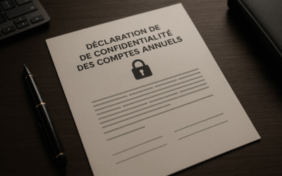 Déclaration Confidentialité Comptes Annuels PDF : Guide Gratuit