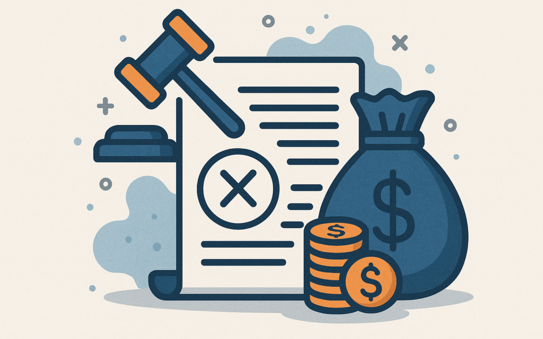 Définition de sanctions fiscales