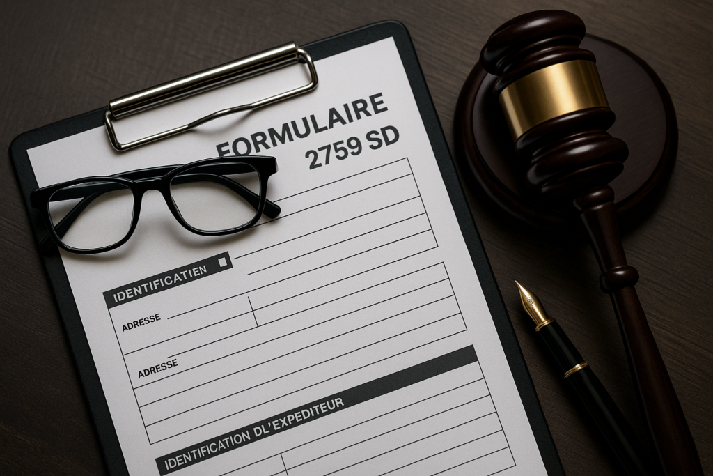 Formulaire 2759 sd : remplir sans erreur [guide]